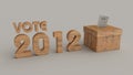 Elections 2012 vote box