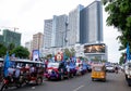 Elections in the capital phnom penh, Cambodia