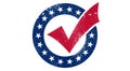 Vote election day in United States of America. Royalty Free Stock Photo