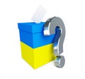 Elections in Ukraine question mark