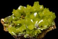 Electric apple green crystals of Pyromorphite