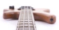 Electric bass guitar Royalty Free Stock Photo