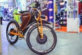 Electric bike modern technology and environmental protection on the streets of the city sale