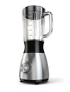 Electric blender. Kitchen appliance, equipment on white