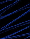 Electric Blue Cascade Abstract Background