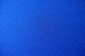 Electric blue jacquard fabric from above