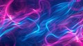 Electric blues pinks and purples blend together in this abstract neon light pattern