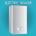 Electric boiler. House heating.