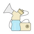 Electric Breast Pump Icon