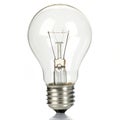 Bulb isolated on transparent background Royalty Free Stock Photo