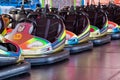 Electric bumper cars Royalty Free Stock Photo