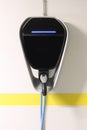 Electric car charger for hybrids Royalty Free Stock Photo