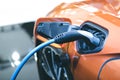 Electric car charging battery