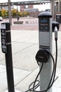 Electric Car Charging Station Royalty Free Stock Photo