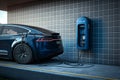 electric car charging station, Ultra realistic, generative Ai