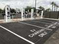 Electric Charging Station For EV Cars.