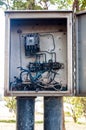 Electric control box