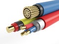 Electric copper armored cable