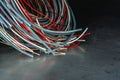 Electric copper cable wire Royalty Free Stock Photo