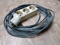 Electric extension for tiled floor