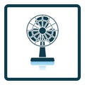 Electric Fan Icon Royalty Free Stock Photo