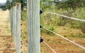 Electric Fence Royalty Free Stock Photo