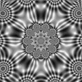 Electric field pattern with abstract wavy shapes