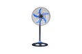 Electric floor fan isolated Royalty Free Stock Photo