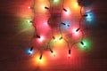 Electric garland two Royalty Free Stock Photo