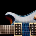 Electric Guitar Body Royalty Free Stock Photo