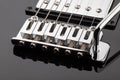 electric guitar bridge Royalty Free Stock Photo