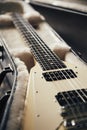 Electric guitar in the case Royalty Free Stock Photo