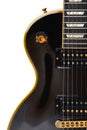 Electric guitar close-up Royalty Free Stock Photo