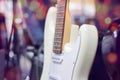 Electric guitar close up detail Royalty Free Stock Photo