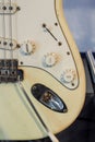 electric guitar close-up