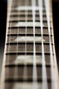 Electric guitar dectail Royalty Free Stock Photo