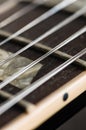 Electric guitar dectail Royalty Free Stock Photo