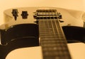 Electric Guitar Detail Royalty Free Stock Photo