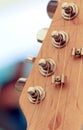 Electric guitar details Royalty Free Stock Photo