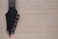 Electric guitar fretboard Royalty Free Stock Photo