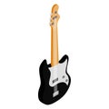 Electric guitar icon, isometric 3d style Royalty Free Stock Photo