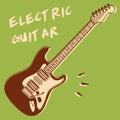 Electric guitar Royalty Free Stock Photo