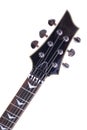 Electric guitar isolated on white background Royalty Free Stock Photo