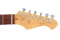 Electric guitar neck Royalty Free Stock Photo