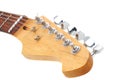 Electric guitar neck Royalty Free Stock Photo