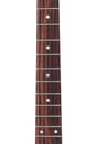 Electric guitar neck Royalty Free Stock Photo