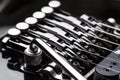 Electric guitar parts, tremolo Royalty Free Stock Photo