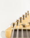 electric guitar parts tuners , teamwork symbol Royalty Free Stock Photo