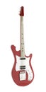 Electric guitar red 2 Royalty Free Stock Photo