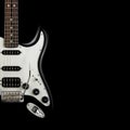 Electric guitar stratocaster Royalty Free Stock Photo